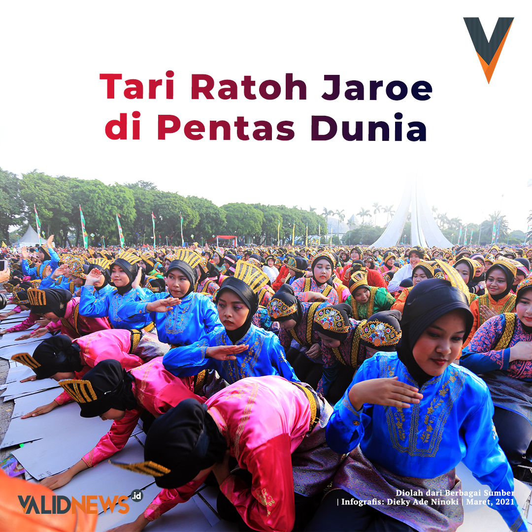Tari Ratoh Jaroe di Pentas Dunia